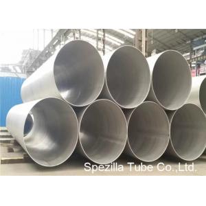 China EFW 20Ft Automotive stainless steel round pipe Large Diameter 100 Percent X-RAY supplier