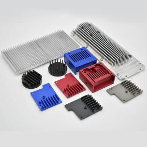 Aluminum spare parts heatsink heat sink milling and turning cnc parts service