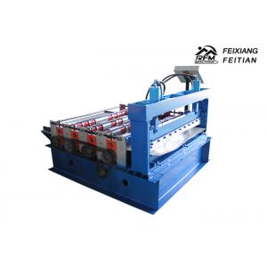 China Building Material Color Steel Roll Forming Machine 380v 50HZ Roll Forming Production Line supplier