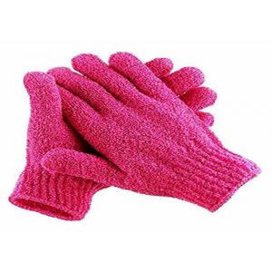 China Soft Health Baby Exfoliating Bath Gloves Reduce Cellulite Long Life Span supplier