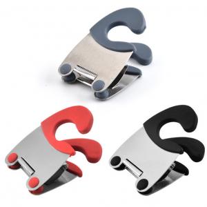 Stainless Steel Kitchen Gadget Pot Clip Holder Utensil For Restaurant