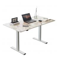 China Metal Standing Game Computer Desk with Customizable Rock Plate and Electric Lift on sale