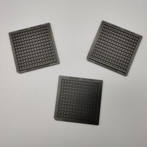China 2 Inch Black Plastic IC Chip Tray For IC Devices supplier