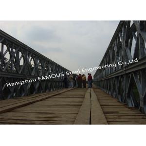 China UK British BS Standard Compact 200 Modular Panel Steel Bailey Bridge Equiv supplier