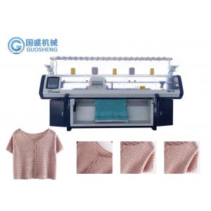 Winter Polyester Sweater 3G Automatic Flat Knitting Machine