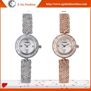 YQ05 Rose Gold Watch Silver Diamond Watch Vintage Watches Woman Luxury Branding Watch Girl