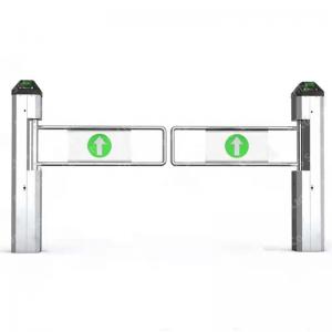 China Automatic Swing Barrier Turnstile With Id/ic Card,Fingerprint,Ticket Or Barcode Access Control For Exhibition Hall,Bus S supplier
