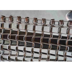 Cooling Freezing Flat Wire Conveyor Belt Edge Treatment From Less Than 1 M/Min To 25 M/Min