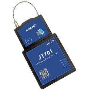 China JT701D Smart Waterproof GPS Tracking Padlock with Real-time GPS Positioning Remote Unlocking and Temperature Sensors wholesale