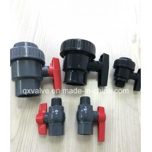 M/F and F/F Connection Form PVC Union Ball Valve Suitable for Irrigation DIN Standard