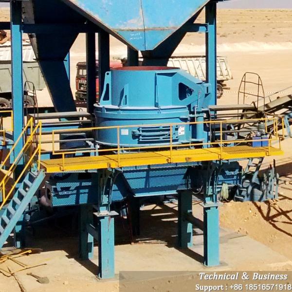 80 máquina de la fabricación de la arena de TPH VSI, arena del fosfato que machaca la máquina
