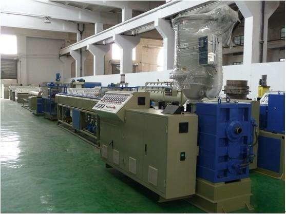 Full Automatic PE Pipe Extrusion Line For Plastic Double Wall Corrugated Pipe