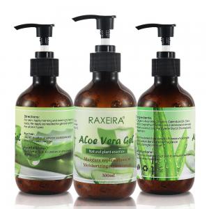 100% Organic Natural Moisturizer Collagen Repairing Perfect Aloe Vera gel for face lucency300ml