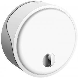 Industrial White Manual Single Roll Toilet Paper Dispenser