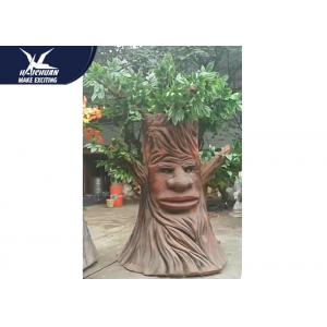 China Artificial Cartoon Waterproof Talking Tree Life Size Facility Theme Park supplier