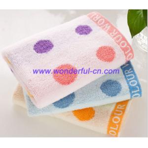 China Good quality luxury embroidered cotton custom hand towels supplier