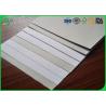 China Recycled material making white back coated board paper 350gsm duplex grey board wholesale