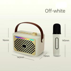 China コンパクトレトロBluetoothスピーカー ワイヤレスBluetooth 5.3スピーカー ホームKTVエンターテイメント用 wholesale