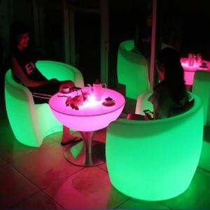 Waterproof LED Bar Furniture , LED Bar Stools For Living Room / Garden