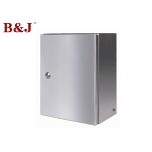 Wall Mounted Stainless Steel Electrical Enclosure Boxes , Lockable Stainless Steel Terminal Box