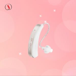 China Audífono digital invisible detrás de la oreja con cancelación de ruido y supresión de retroalimentación supplier