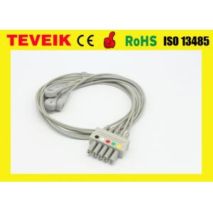 China Teveik Factory CE&ISO Medical HP M1635A 5 Leads ECG Leadwire Cable For Patient Monitor supplier