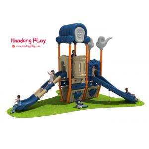 Handstand Dream Cloud Kids Outdoor Playset , Kids Playground Slide Customized Color