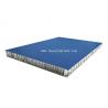 Brushed Heat Insulation Honeycomb Aluminium Panel Sandwich Structure