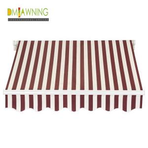 China High Quality Waterproof Retractable Awning 4m Wall Mounted Canopy Outdoor supplier