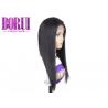 Virgin Silk Straight Custom Lace Wigs Double Drawn Weft Any Colors Available