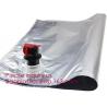 butterfly valve box bag/juice plastic BIB bag in box/wine dispenser made in