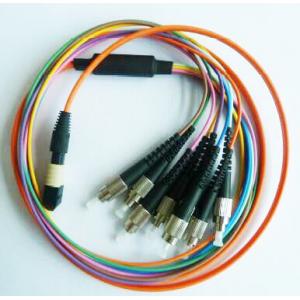 China International standard US Conec MPO to FC Harness & Fanout Cable Assemblies supplier