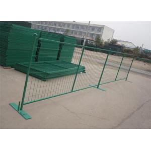 6ftx10ft Temporary security fencing portable fence canada 3.0~5.0mm wire dia