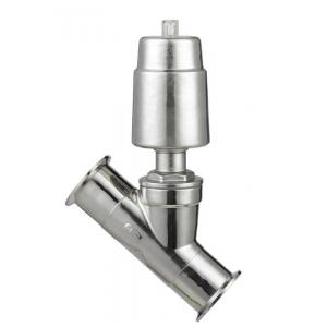 Clmap Connection Compressed Air Pneumatic Angle Seat Valve