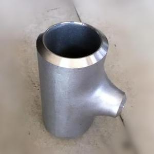 SCH Astm Ansi A182 Stainless Steel Pipe Fittings Bevel End Reducing Tee