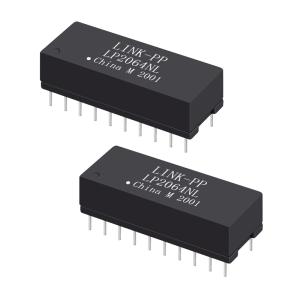 China Transformador LAN PoE apto para soldadura por ola, voltaje de aislamiento de 1,5 KVrms, LAN 5G para transferencia rápida de datos supplier