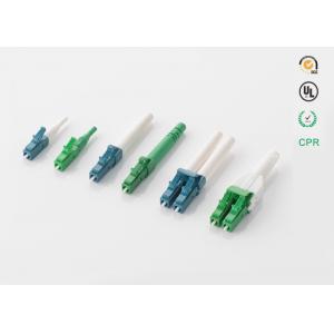 China Assembles SM MM DX SX Low Insertion Loss Value LC Optical Fiber Connectors For Local area networks supplier