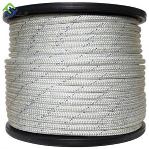Soft Double Braided Nylon Rope 1/4" - 1" Boat Mooring Rope For Splice Braided