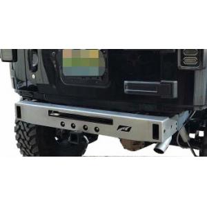 Jeep Jk Wrangler  Rear Bumper With Towing Hook Black Powder-Coated (Steel) Accept Custom Logo