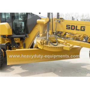 Mechanical Road Construction Equipment SDLG Motor Grader Front Blade With FOPS / ROPS Cab
