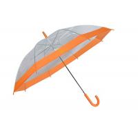China Automatic Poe Materials Promotional Printed Umbrella For Advertising Border Piping Edge on sale
