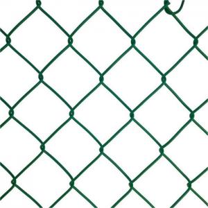 China 50mmx50mm Vinyl Coated Steel Chain Link Fence Diamond 8 Foot Easy Install supplier