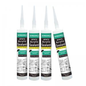 Waterproof Transparent Acrylic Silicone Sealant Anti Fungal For Kitchen