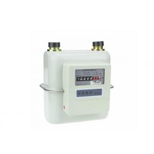 China Wireless Remote Radio Intelligent Natrual / Coal / LPG Gas Meter with Steel Case supplier