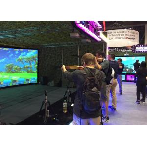 Curved Projection Screen 9D VR Gun Shooting Machine Infinity Products