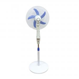 AC DC Operated Oscillation 3 Speed Cooling Stand 16 Inch Floor  Fan Rechargeable