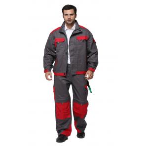 China Fashion Industrial Work Uniforms / Safety Work Clothes With Multi Storage Pockets supplier