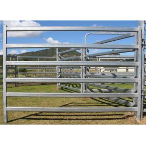 China Oval Rail Tube Farm Fence Panels 2mm Thickness For Sheep Horse SGS Listed supplier