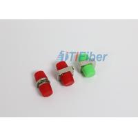 China FC / PC Square Type Fiber Optic Adapter , Multimode Fiber Coupler For Ftth Network on sale