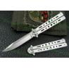 China BM42 steel butterfly pocket knife/folding pocket knives wholesale